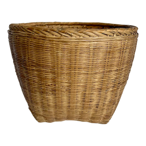 Vintage Natural Woven Basket