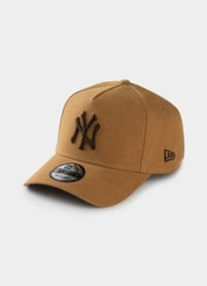 New Era MLB 9Forty A-Frame New York Yankees Washed Canvas Bronze Snapback