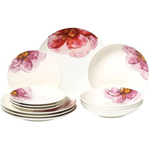 V&B - Rose Garden Dinner Set 12pce