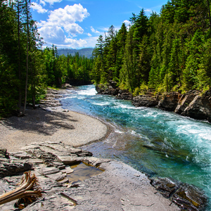 Glacier National Park Escape - Chicago Roundtrip