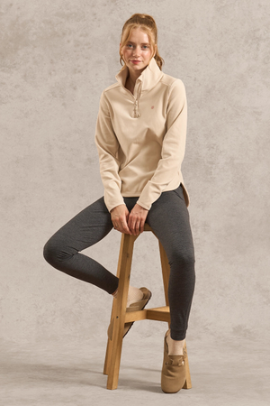 Endurasoft Quarter Zip - Off White