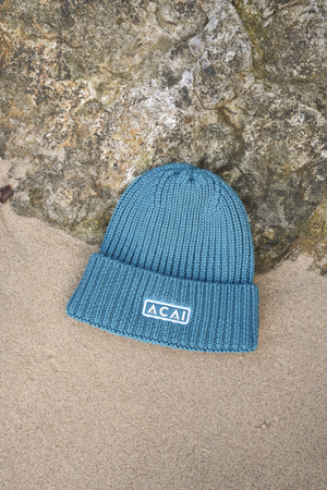 Merino Wool Beanie - Wild Fern