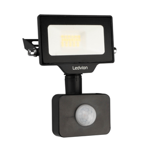 LED Fluter mit Sensor 10W - Osram LED Chips - 1100 Lumen - 4000K