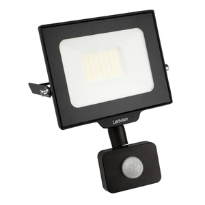 LED Fluter mit Sensor 30W - Osram LED Chips - 3600 Lumen - 4000K