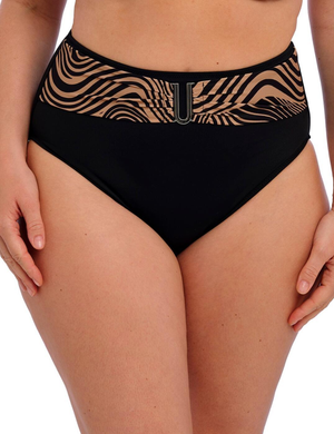 Fantasie Pemba Island High Waist Bikini Brief - Mocha