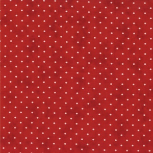 Essential Dots Country Red 45x110cm.<small><i>totals is referring on a single cut of 110x90cm.</i></small>