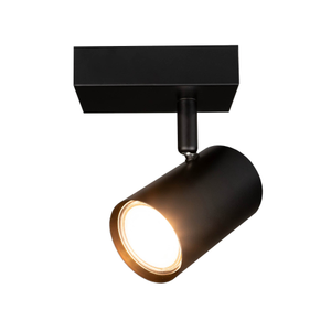 LED Deckenstrahler Schwarz - Neigbar - GU10-Fassung