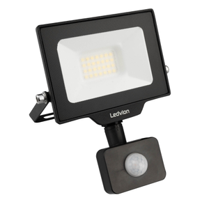Projecteur LED avec Détecteur de Mouvement 20W - Osram Chip LED - 2200 Lumen - 4000K