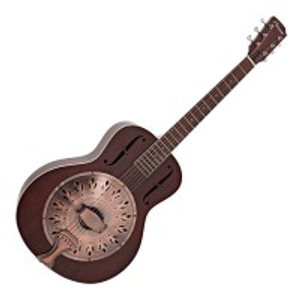 Hartwood Resonator Guitar, Vintage Wine Red