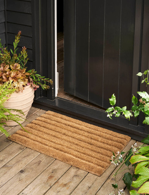 Doormat Woodgrove Stripe - Coir, Natural, Large