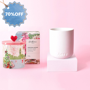 Christmas Tree Candle Gift Set