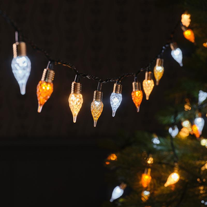 LED-Lichterkette Kerzen