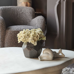 Remi Ceramic Sculpture, Cream