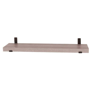 Jackson Chunky Shelf - 800 x 200 x 38mm - Sit on Brackets - Grey Oak - Hiatt Hardware