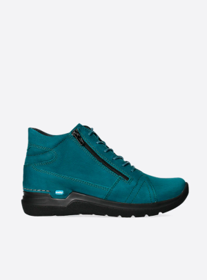 Why - petrol nubuck - Blue, 42