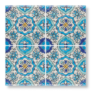 Andalucia Belmez Patterned Tile 10x10cm