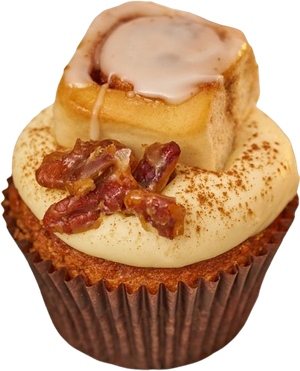 Cinnamon Bun Cupcake