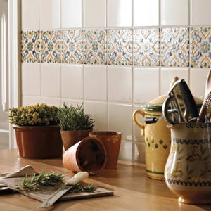 Andalucia Medina Patterned Tile 10x10cm