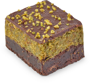 Pistachio Crunch Brownie