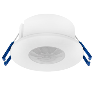 Weißer Einbau Bewegungssensor 360° mit Dämmerungsschalter 8M Reichweite Max. 600W IP65
