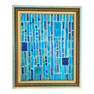 Contemporary Abstract Expressionist Painting by Bryan Boomershine, Framed