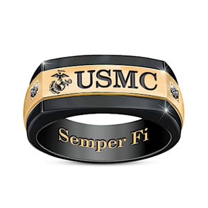 USMC Salute Ring Size 14.5