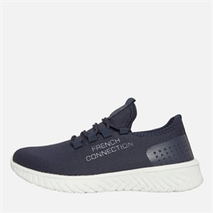 French Connection Junior Boys Cloud Trainers Navy/White