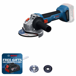 Bosch GWS 18V-8 18V 125mm Brushless Grinder (with Soft Start, Kickback, Vibration & Restart Protection) (Body Only)