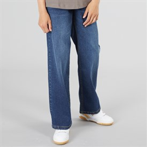 Bench Girls Maxina Wide Jeans Dark Wash
