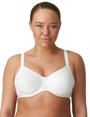 Prima Donna Satin Non Padded Full Cup Bra - Natural