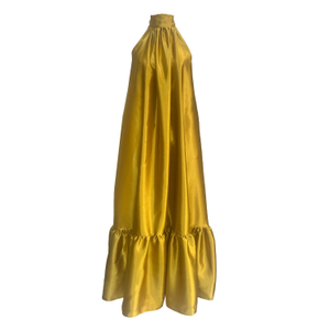 The Blaise Maxi Dress  - Liquid Gold (one size)