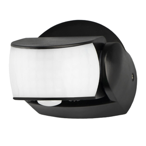 Détecteur de Mouvement – Noir – 180 degrés – Capteur jour / nuit – Portée 12 m – Max 600 W - IP65