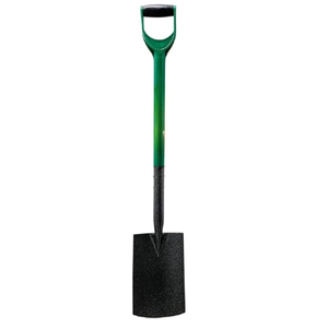 SupaGarden Carbon Steel Border Spade with PVC Shaft – Durable Lightweight Garden Digging Tool