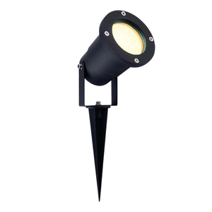 LED Gartenstrahler Aluminium - IP65 - inkl. GU10-Spot - 1M Kabel