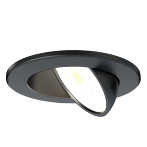 Spot Encastrable LED Noir - Dimmable - IP65 - 5W - CCT - ø74mm - 5 ans de garantie - Convient pour la salle de bain