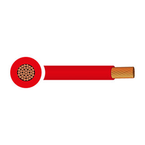 Tri-rated Cable Single Core 25mm² Red PVC