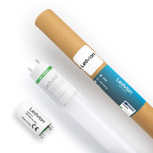 Tube néon LED 150CM - 28W - 6500K - 185 Lm/W - Haute efficacité - Label énergétique B