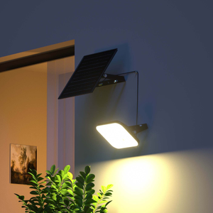 Solar Projecteur LED - 1500 Lumen - 4000K - IP65 - 3600 mAh