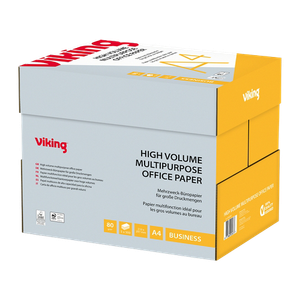 Viking Business A4 Printer Paper 80 gsm Smooth Brilliant White 164 CIE 500 Sheets Pack of 5