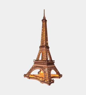 Rolife Night of the Eiffel Tower Wooden Model Kit