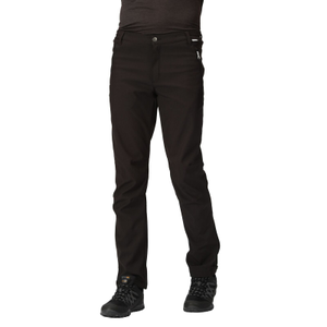 Regatta Mens Geo Softshell II Waterproof Walking Trousers - 34 R / Black