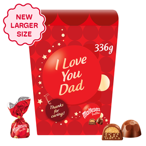 Malteser Truffles I Love You Dad Chocolate Box Gift (336g)