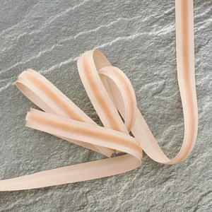 Ruban gros grain velours - Beige
