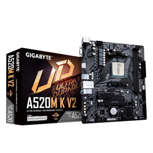 GIGABYTE A520M K V2, AMD AM4 MOTHERBOARD CPU Bundle