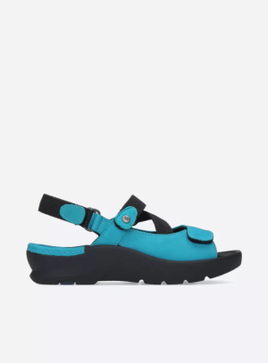 Lisse - turquoise nubuck - Blue, 41