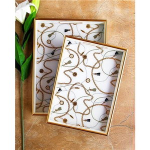 The House of Florence - Valentina Decor Tray Set 2pce
