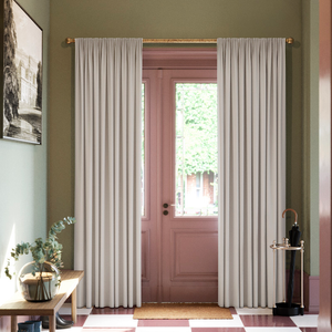 Medina, Silver - Made to Measure Curtains