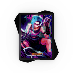 Riftbound: League of Legends TCG - Set 01 - Origins - Jinx Art Sleeves (100pk)