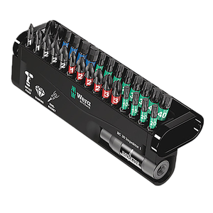 Wera 05057690001 Bit-Check 30 Impaktor 1, 30 pieces