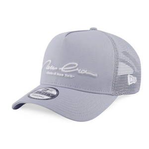 New Era Basic Grey 9FORTY A-Frame Trucker Adjustable Cap